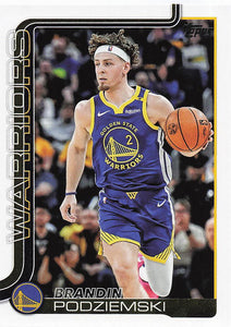 2025-26 Topps Basketball Brandin Podziemski #141