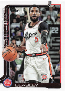 2025-26 Topps Basketball Malik Beasley #43