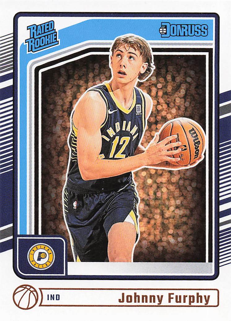 2024-25 Donruss Basketball Johnny Furphy #242 Rookie