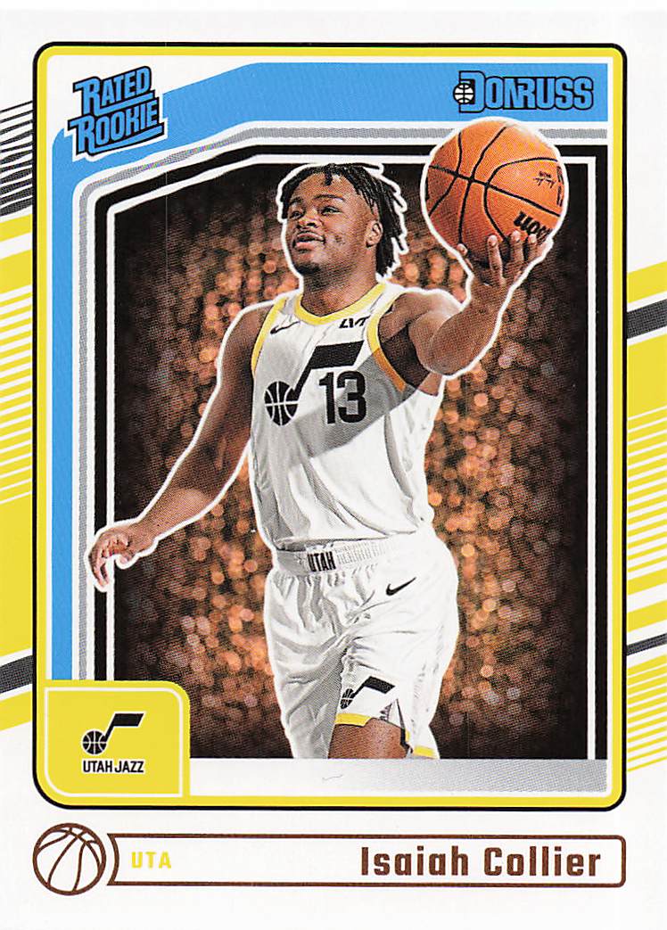 2024-25 Donruss Basketball Isaiah Collier #237 Rookie