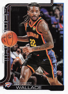 2025-26 Topps Basketball Cason Wallace #119