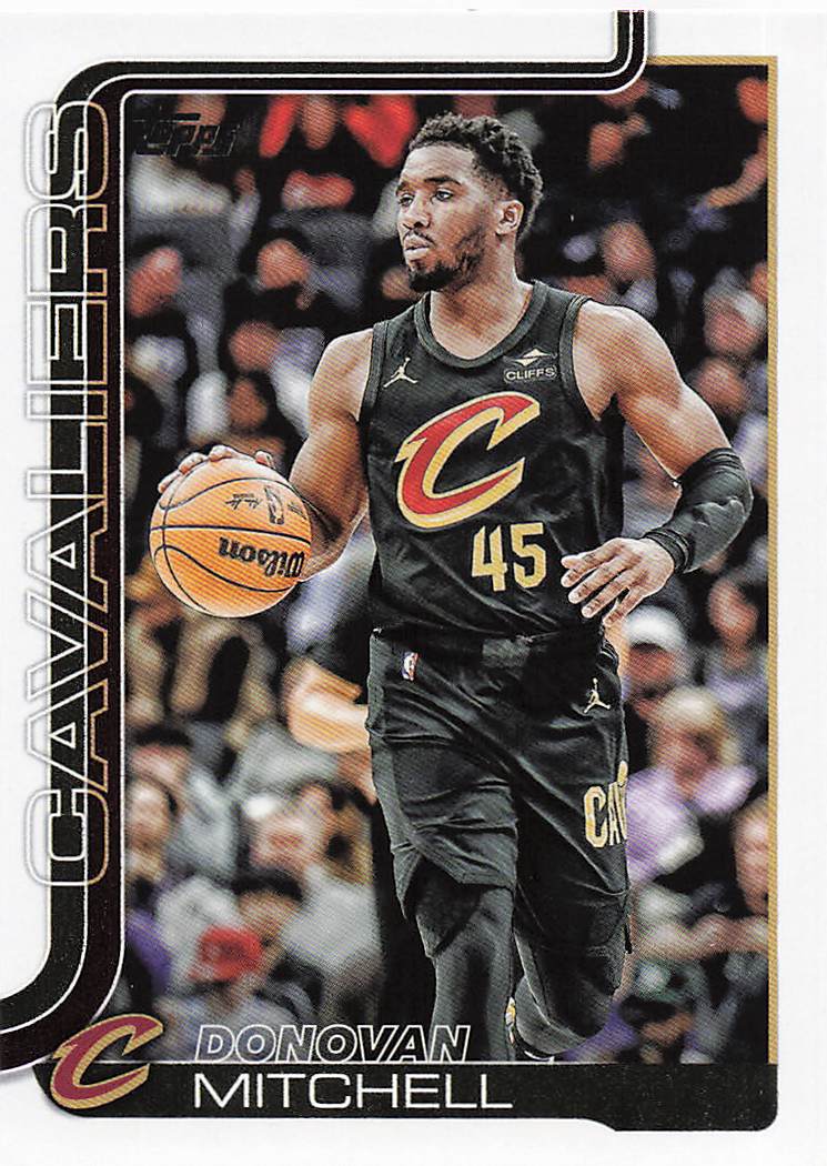 2025-26 Topps Basketball Donovan Mitchell #80