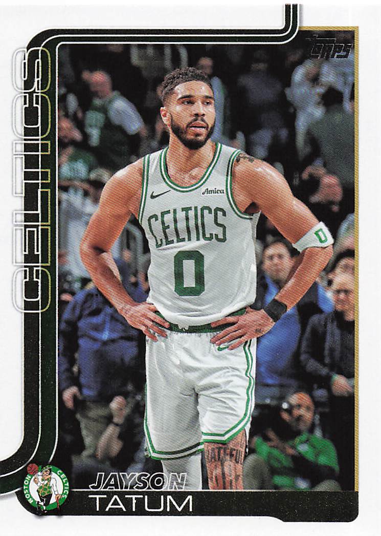 2025-26 Topps Basketball Jayson Tatum #1