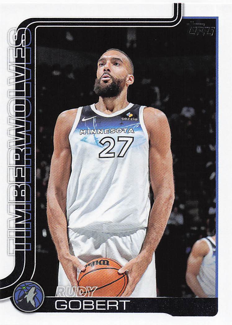 2025-26 Topps Basketball Rudy Gobert #111