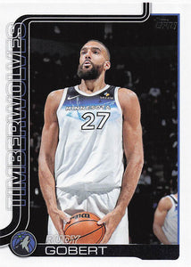 2025-26 Topps Basketball Rudy Gobert #111