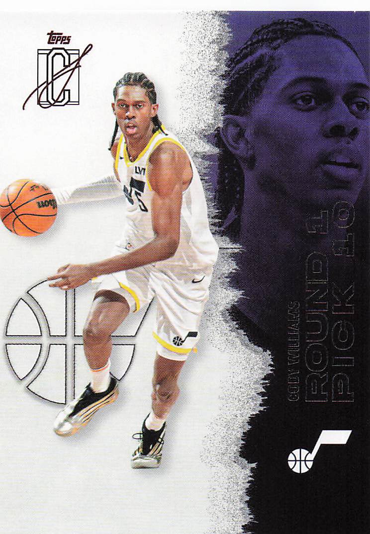2025-26 Topps Signature Class Basketball Cody Williams #17