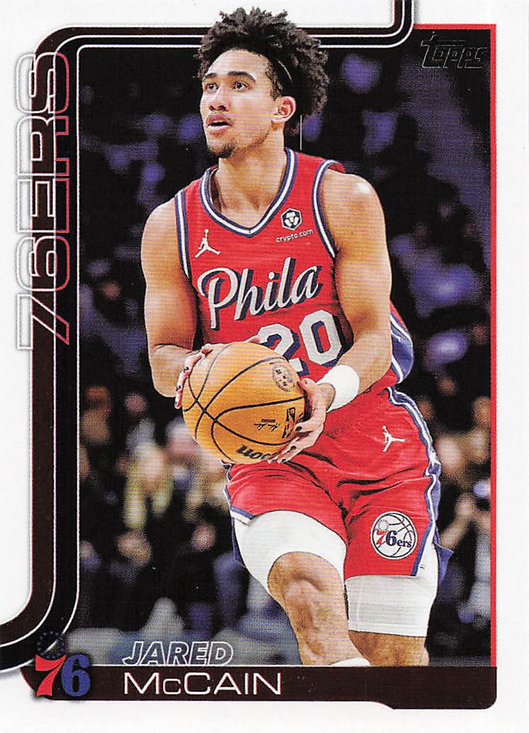 2025-26 Topps Basketball Jared McCain #24