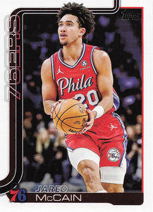2025-26 Topps Basketball Jared McCain #24
