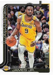 2025-26 Topps Basketball Bronny James Jr. #152