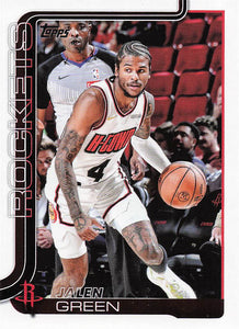 2025-26 Topps Basketball Jalen Green #175