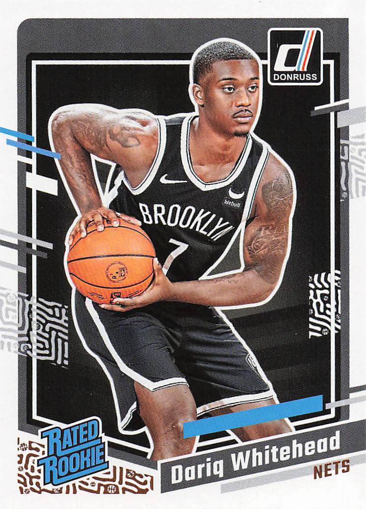 2023-24 Donruss Basketball Dariq Whitehead #240 Rookie