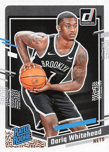 2023-24 Donruss Basketball Dariq Whitehead #240 Rookie