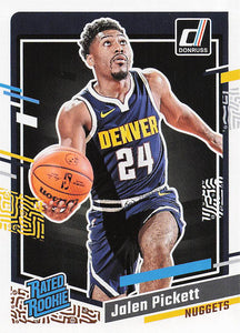 2023-24 Donruss Basketball Jalen Pickett #217 Rookie
