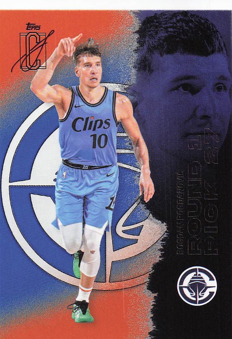 2025-26 Topps Signature Class Basketball Blue & Orange Bogdan Bogdanovi? #94