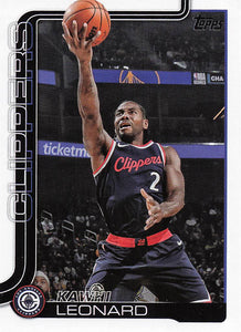 2025-26 Topps Basketball Kawhi Leonard #142
