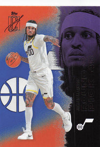 2025-26 Topps Signature Class Basketball Blue & Orange Jordan Clarkson #100