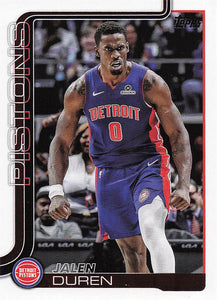2025-26 Topps Basketball Jalen Duren #41