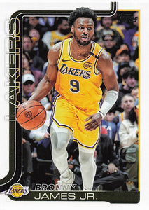 2025-26 Topps Basketball Bronny James Jr. #152