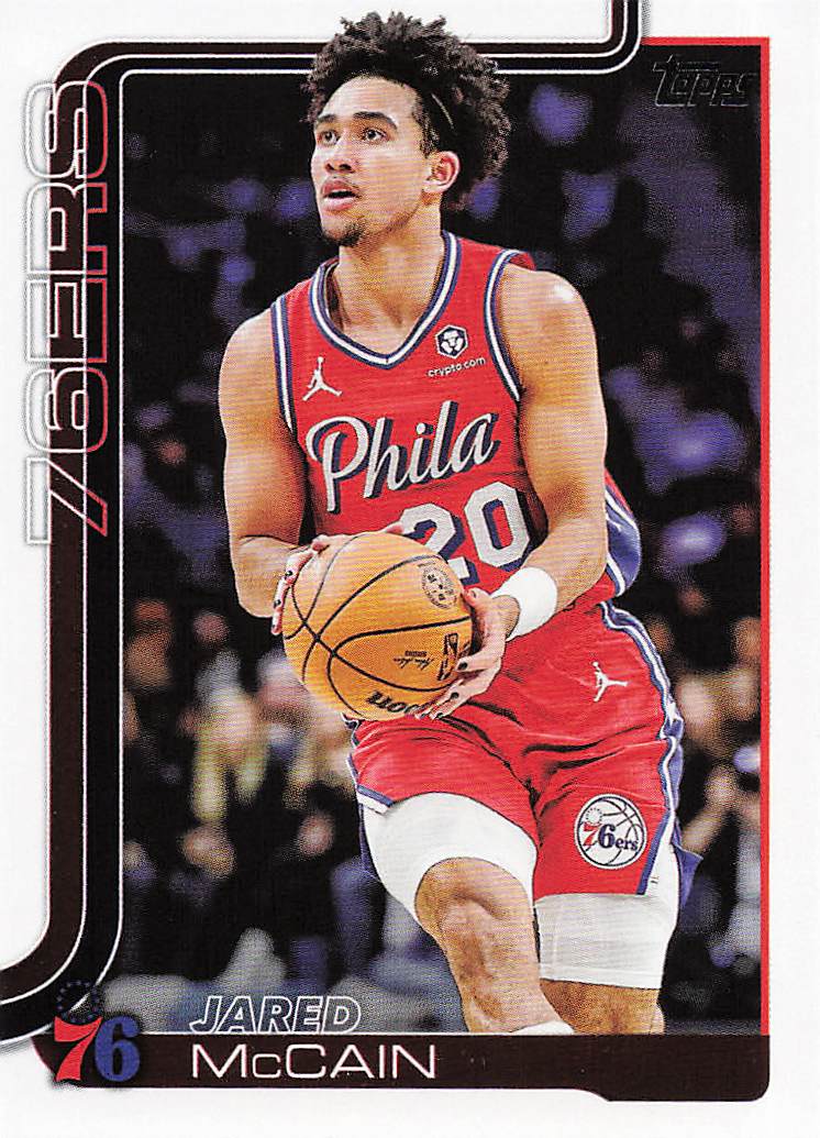 2025-26 Topps Basketball Jared McCain #24