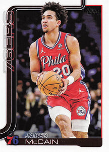 2025-26 Topps Basketball Jared McCain #24