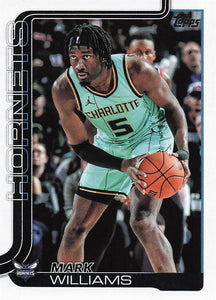 2025-26 Topps Basketball Mark Williams #70