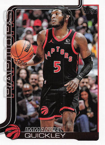 2025-26 Topps Basketball Immanuel Quickley #32