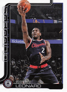 2025-26 Topps Basketball Kawhi Leonard #142