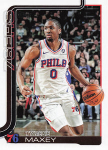 2025-26 Topps Basketball Tyrese Maxey #21