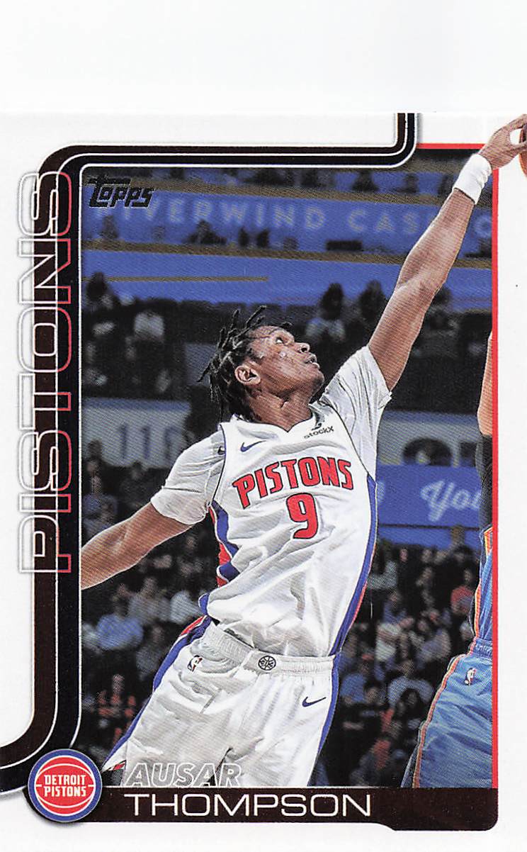2025-26 Topps Basketball Ausar Thompson #44