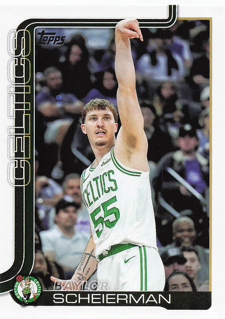 2025-26 Topps Basketball Baylor Scheierman #5