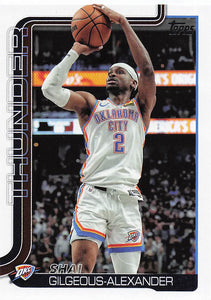 2025-26 Topps Basketball Shai Gilgeous-Alexander #115