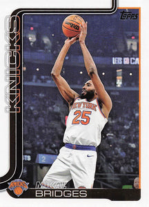 2025-26 Topps Basketball Mikal Bridges #18