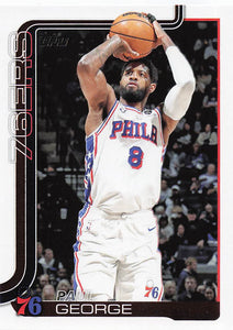 2025-26 Topps Basketball Paul George #23
