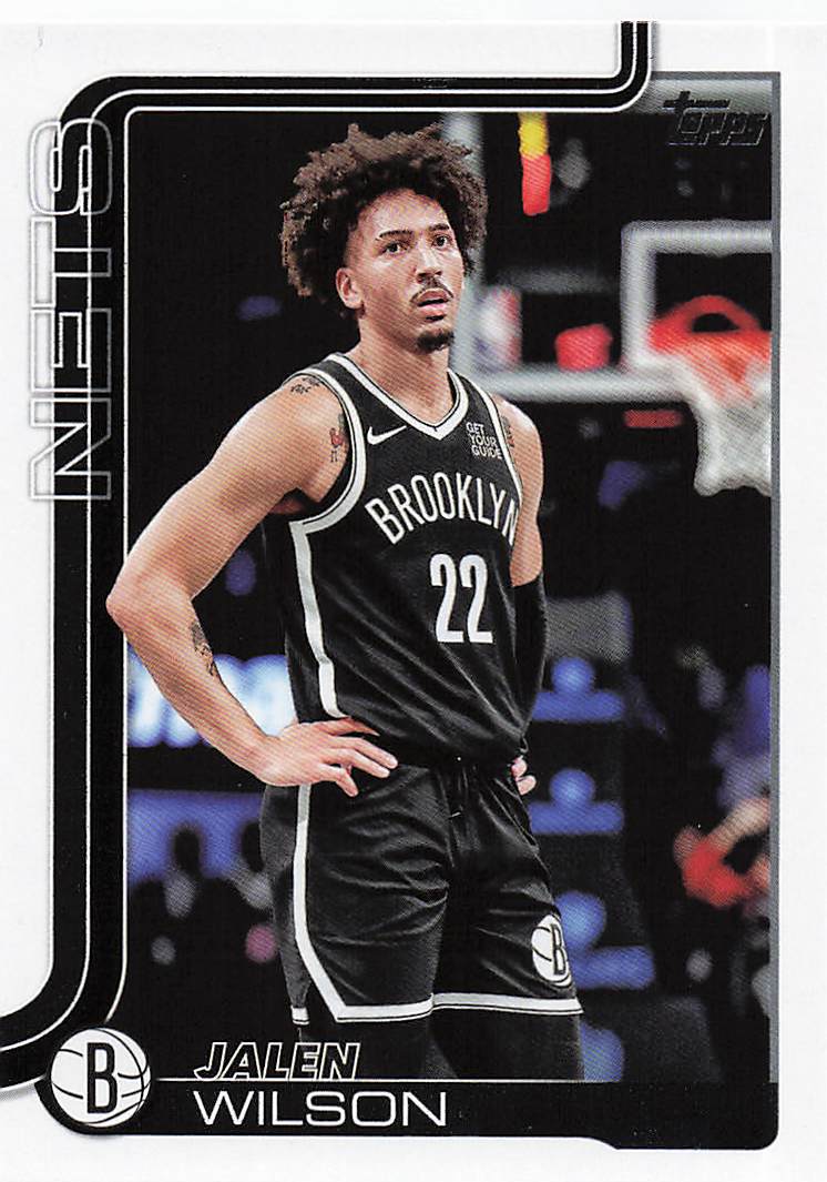 2025-26 Topps Basketball Jalen Wilson #12