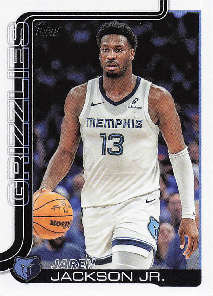 2025-26 Topps Basketball Jaren Jackson Jr. #184