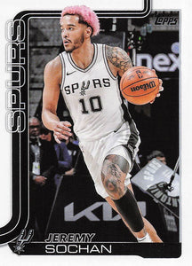 2025-26 Topps Basketball Jeremy Sochan #199