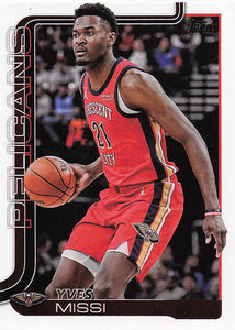 2025-26 Topps Basketball Yves Missi #191