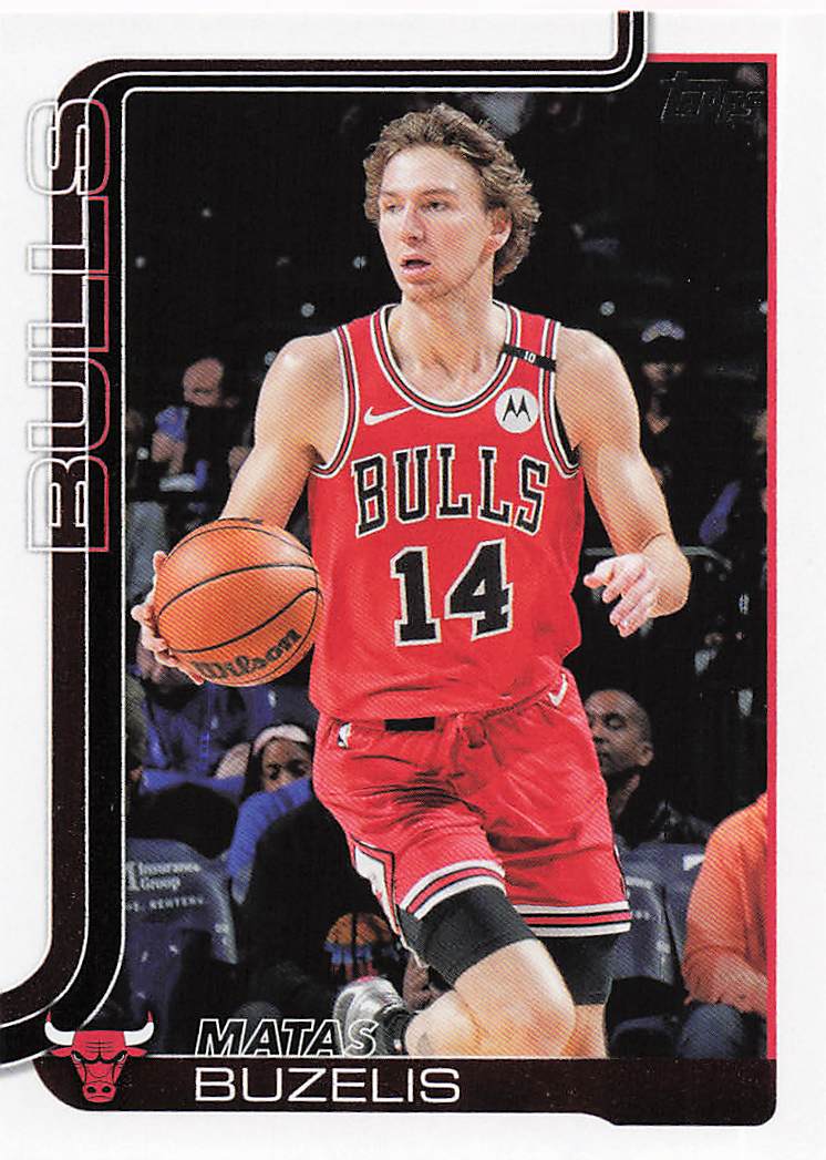 2025-26 Topps Basketball Matas Buzelis #37