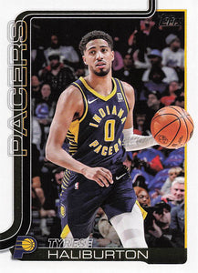 2025-26 Topps Basketball Tyrese Haliburton #47