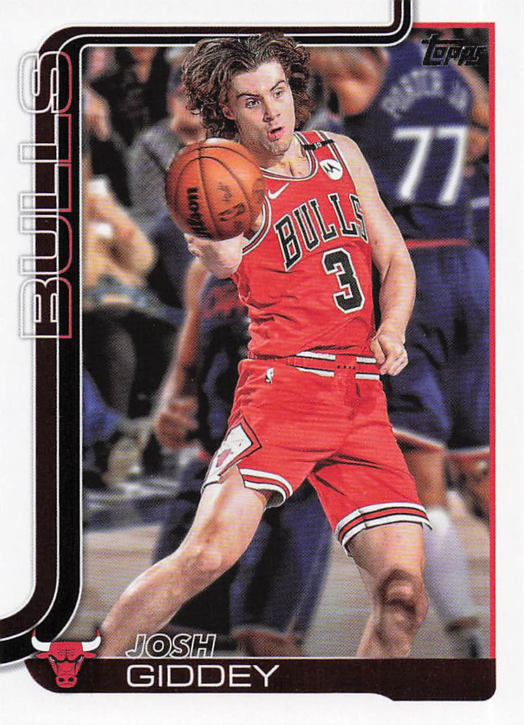 2025-26 Topps Basketball Josh Giddey #35