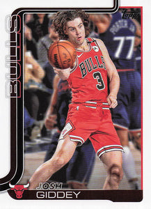 2025-26 Topps Basketball Josh Giddey #35