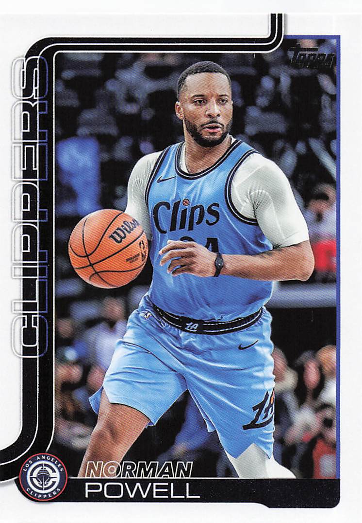 2025-26 Topps Basketball Norman Powell #144