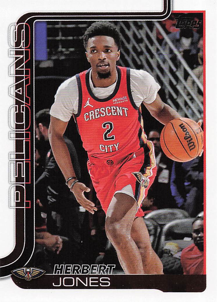 2025-26 Topps Basketball Herbert Jones #189