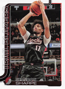 2025-26 Topps Basketball Shaedon Sharpe #127
