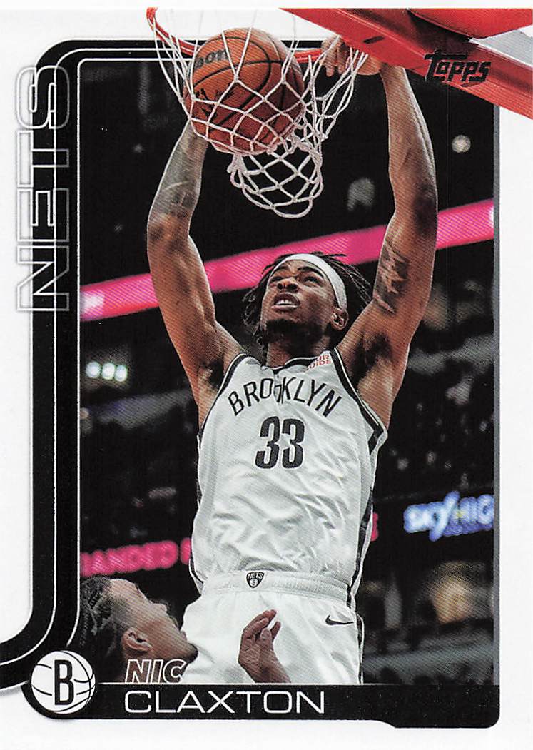 2025-26 Topps Basketball Nic Claxton #10