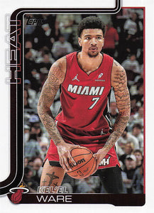 2025-26 Topps Basketball Kel'el Ware #74