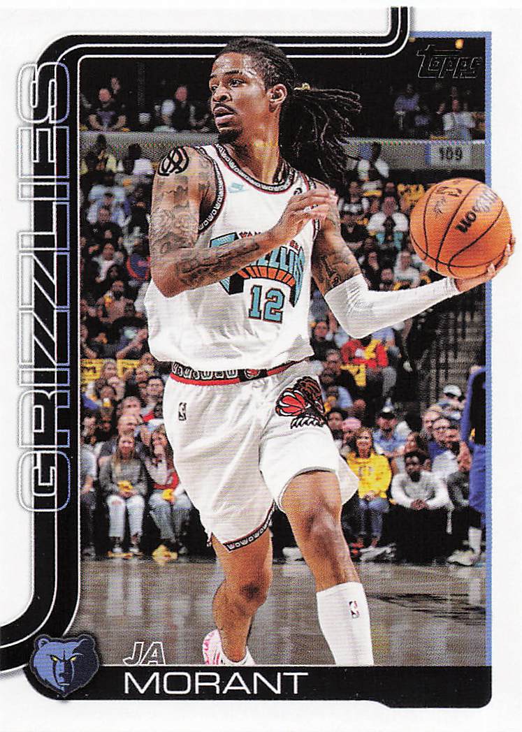 2025-26 Topps Basketball Ja Morant #182