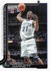 2025-26 Topps Basketball Kevin Garnett #254