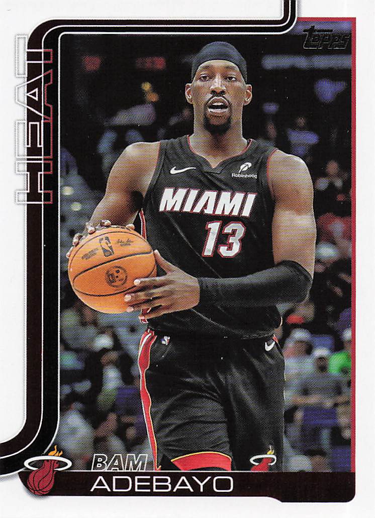 2025-26 Topps Basketball Bam Adebayo #75
