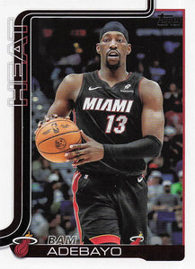 2025-26 Topps Basketball Bam Adebayo #75